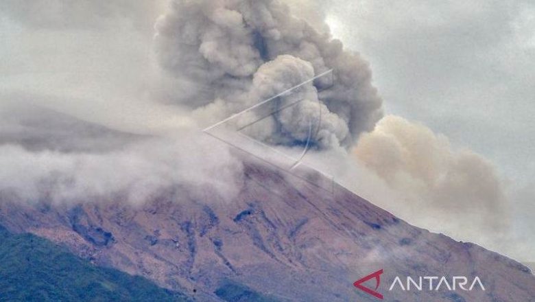 Erupsi Hampir 2 Jam, Aktivitas Warga sekitar Gunung Kerinci Normal